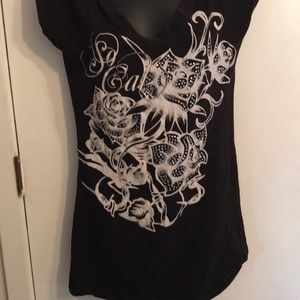 SoCal jeweled shirt